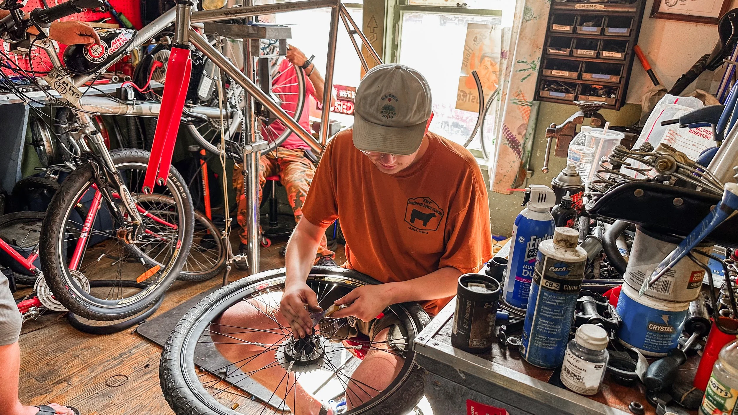 Recycled bike best sale shop near me